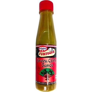 Dr. Oetker Fun Foods Green Chilli Sauce 200g-funfoodsgreenchillisauce200g