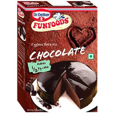 Dr. Oetker Eggless Bake Mix Chocolate 250g-bakemixchocolate250g