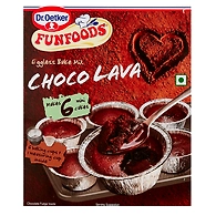 Dr. Oetker Fun Foods Eggless Bake Mix  Choco Lava 320g