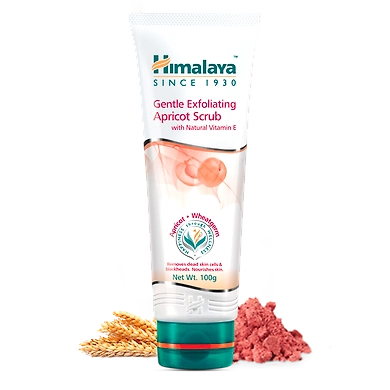 Himalaya Gentle Exfoliating Apricot Scrub 100g-gentleapricotscrub100g