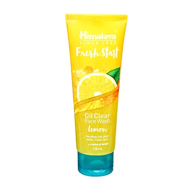 Himalaya Lemon Oil Clear Face Wash 100g-lemonfacewash100g