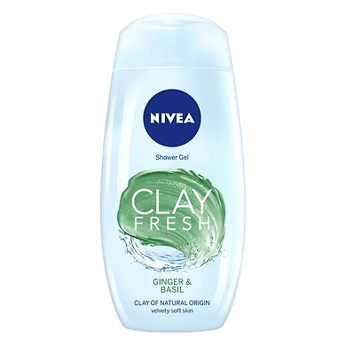Nivea Clay Fresh Shower Gel 250ml-niveaclayfreshshowergel250ml