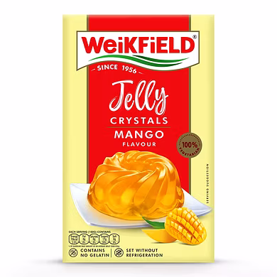 Weikfield Jelly Crystals Mango Flavour 90g-weifieldmangoflavour90g