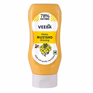 Veeba Haney Mustard Dressing 300g-veebahoneymustard300g