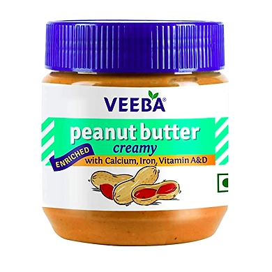 Veeba Peanut Butter Creamy 340g-veebapeanutbuttercreamy340g