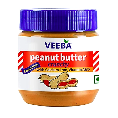 Veeba Peanut Butter Crunchy 340g-veebapeanutbuttercrunchy340g