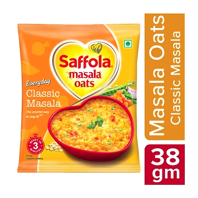 Saffola Classic Masala Oats 38g-saffolaclassicoats38g