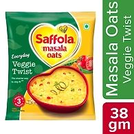 Saffola Veggie Twist Masala Oats 38g
