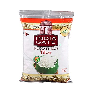 India Gate Tibar Rice 1kg-indiagatetibarrice1kg