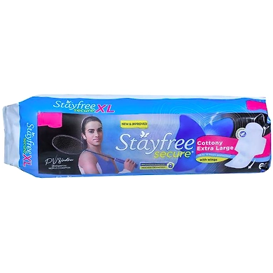 Stayfree Secure Cottony Extra Large 12Pads-stayfreesecurecottony12p