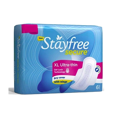 Stayfree Secure Dry Cover 6Pads-stayfreedrycover6pads