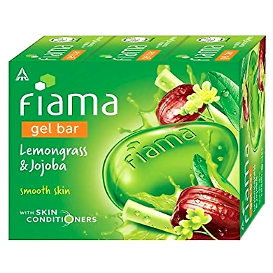 Fiama Lemongrass &amp; Jojoba Soap 375g-fiamasoaplemongrass375g
