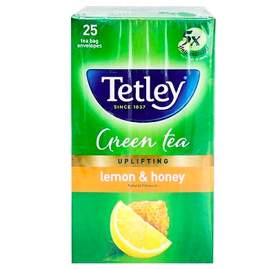 Tetley Lemon &amp; Honey Green Tea 25N-tetleylemonandhoneygreentea