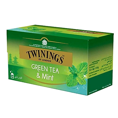 Twinings Mint &amp; Green Tea 25N-twiningsmintgreentea25n