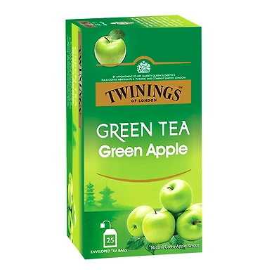 Twinings Green Apple Green Tea 25N-twiningsgreenappletea25n