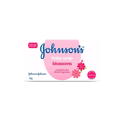 Johnsons Baby Blossoms Soap 75g-johnsonsblossomssoap75g