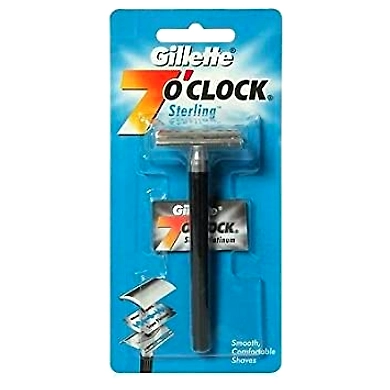 Gillette 7o'Clock Sterling-gilletteclocksterling