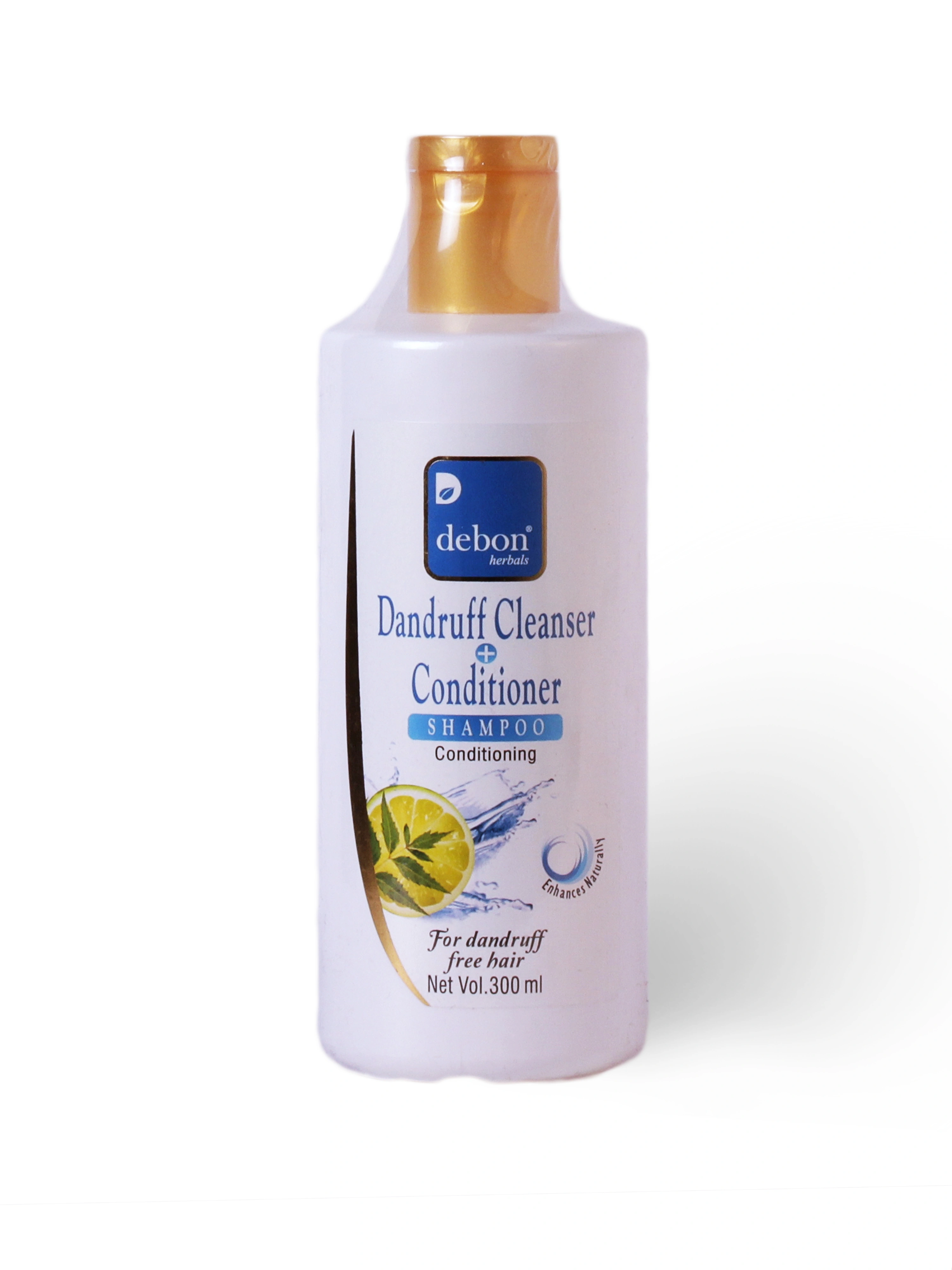 DEBON HERBALS  DANDRUFF CLEANSER &amp; CONDITIONER-DH-005-300ml