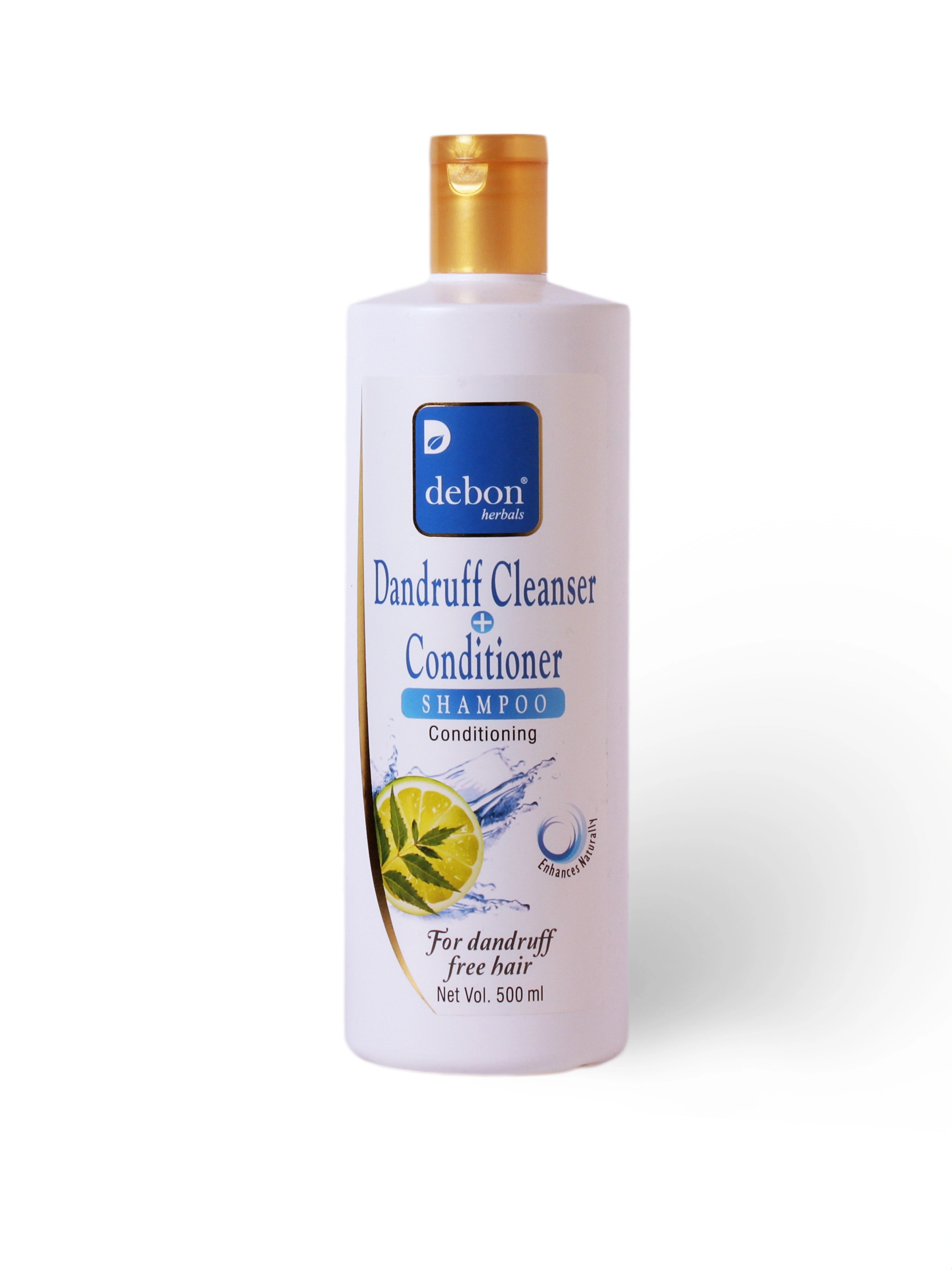 DEBON HERBALS  DANDRUFF CLEANSER &amp; CONDITIONER-DH-006-500ml