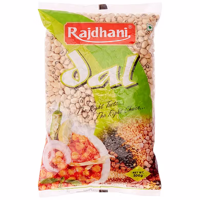 Rajdhani Lobhiya Safed 500g-SKU-01-RAJLOBHIA