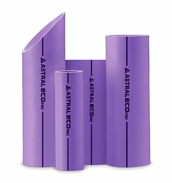 astral pipes eco pro lead-free upvc piping for reclaimed water