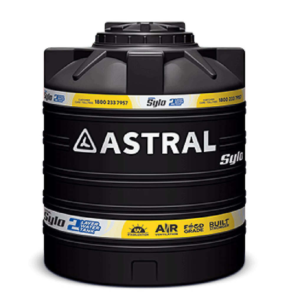 astral pipes sylo 2 layer roto moulded water tank