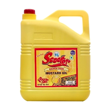 Scooter Mustard Oil Jar-MTLS-1116