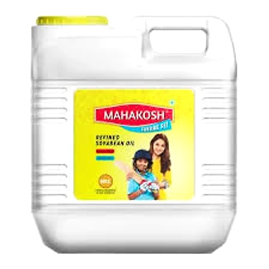 Mahakosh Refined Oil Tin - 15L-MTLS-1153