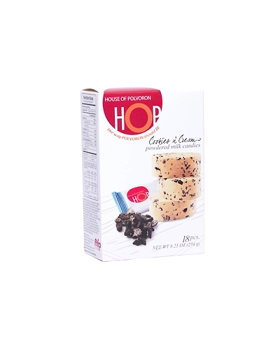 HOP House of Polvoron Cookies n' Cream Box 234g, 18pcs-HOPcncBx