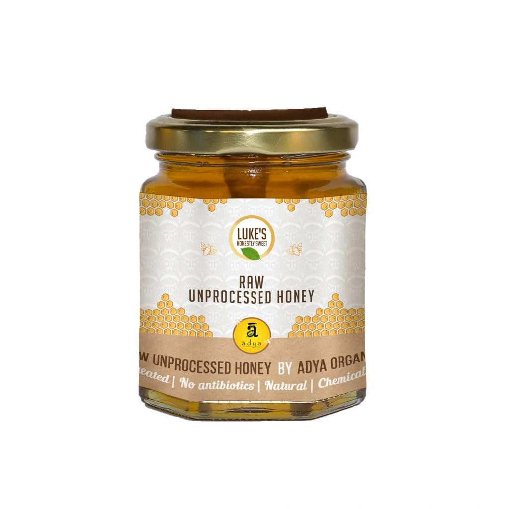 LUKES HONESTLY SWEET ADYA RAW MUSTARD HONEY-AOHORHMS500ML