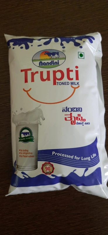 Trupti Toned Milk (500 ML)-MELS-1122