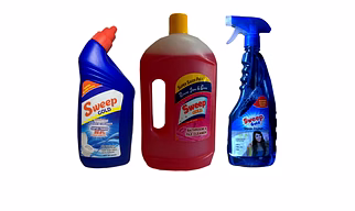 Sweep Gold® Toilet Cleaner Tile/Floor Cleaner & Glass Cleaner Combo Pack