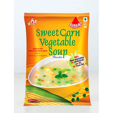 Bambino Sweet Corn Vegetable Soup-BAM-031-45g