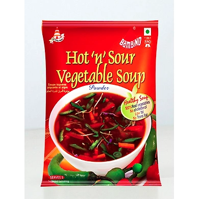 Bambino Hot n Sour Vegetable Soup-BAM-033-40g