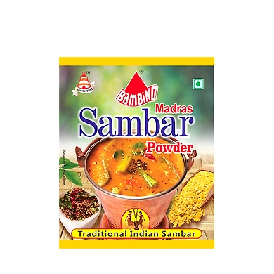 Bambino Madras Sambar Powder-BAM-057-100g