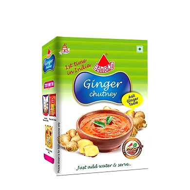 Bambino Ginger Chutney-BAM-058-300g