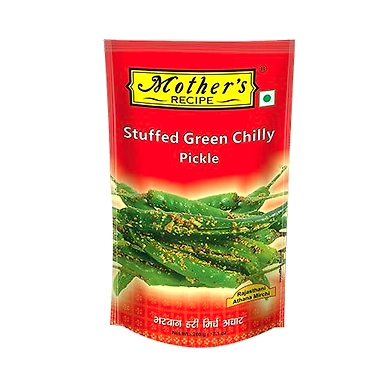 Stuffed Green Chilli Pickle-MR-24-200gms