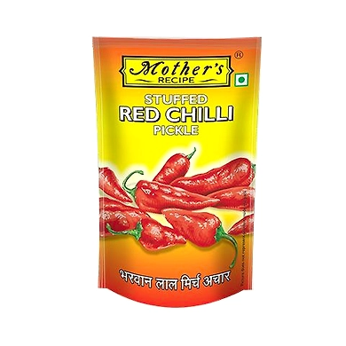 Stuffed Red Chilli Pickle-MR-33-200gms