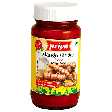 Mango Ginger Pickle
( Without Garlic )-PP-43-300gm