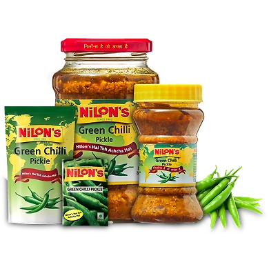 Green Chilli Pickle-PK-15-350gm