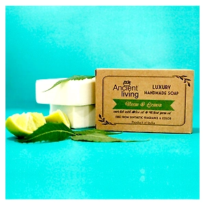 Ancient Living Neem & Lemon Luxury Handmade Soap