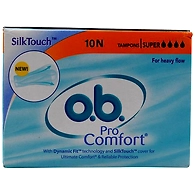 Ob Tampons for Heavy Flow, 10 pcs