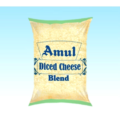 Amul Diced Cheese Blend-AM14-1KG
