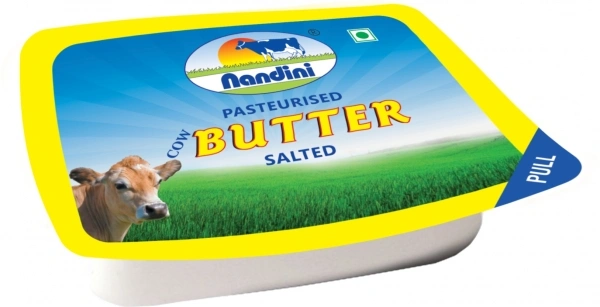 Nandini Pasteurized Butter Salted-Blister Pack-NA-18-10g