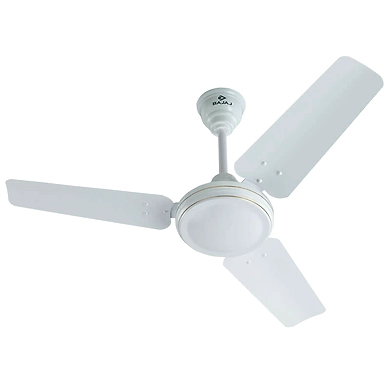 Bajaj Speedster 900 mm White Ceiling Fan-SKU-SHAH-3687