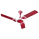 Bajaj Hextrim 1200 mm Cherry Red Ceiling Fan-SKU-SHAH-3729-sm