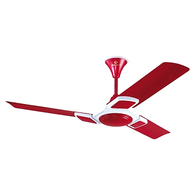 Bajaj Hextrim 1200 mm Cherry Red Ceiling Fan-1