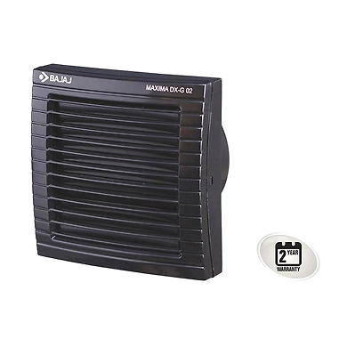 Bajaj Maxima DxI G02 150 mm Black Dom Exhaust Fan-1
