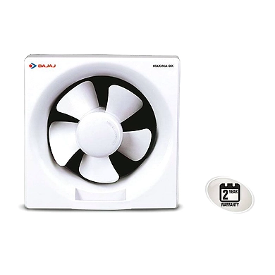 Bajaj Maxima DxI 250 mm White Dom Exhaust Fan-1