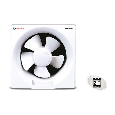 Bajaj Maxima DxI 150 mm White Dom Exhaust Fan-1